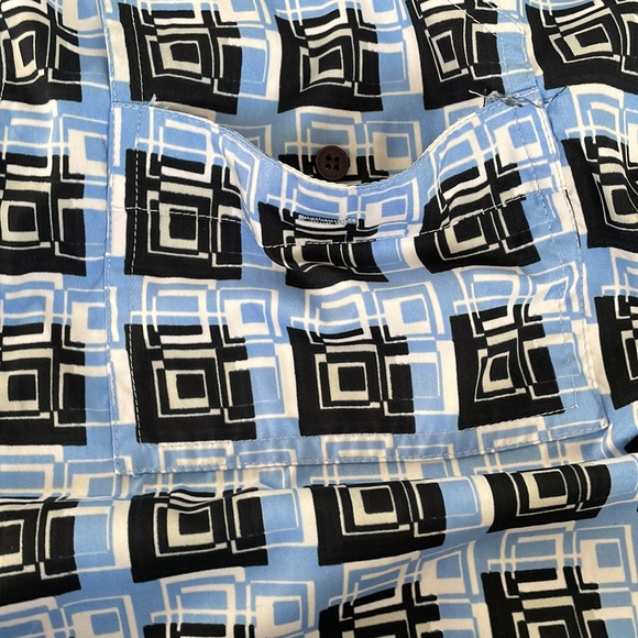 725 Originals Button Down Short Sleeve Pattern Shirt - Large - Picture 3 of 5